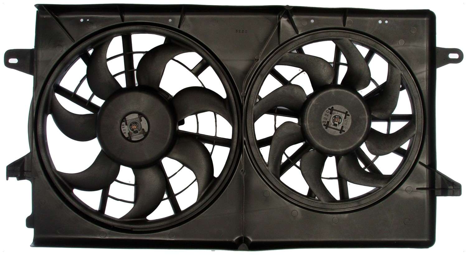 VDO Dual Radiator and Condenser Fan Assembly FA70028